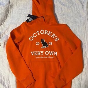 OVO Collegiate Hoodie Limited Edition Orange XS